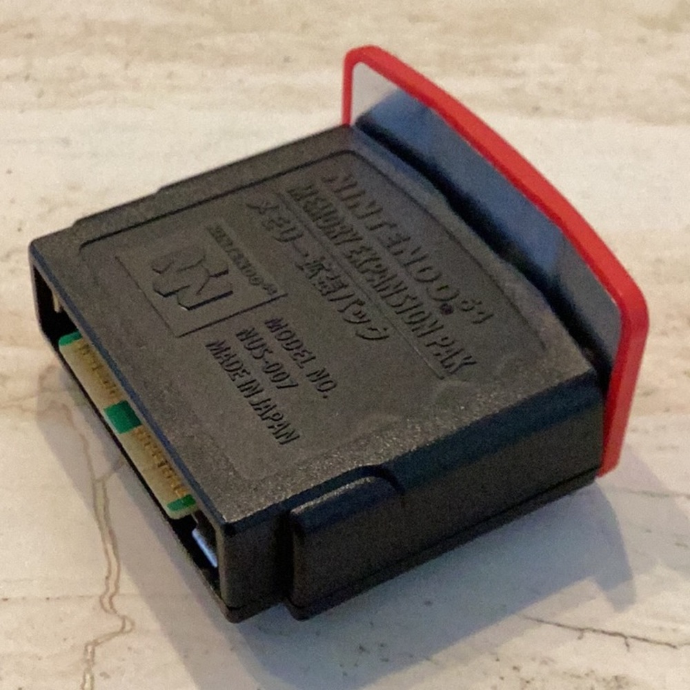 Nintendo 64 Expansion Pak OEM N64 Expansion Pack NUS-007 Official Donkey Kong - Picture 5 of 13